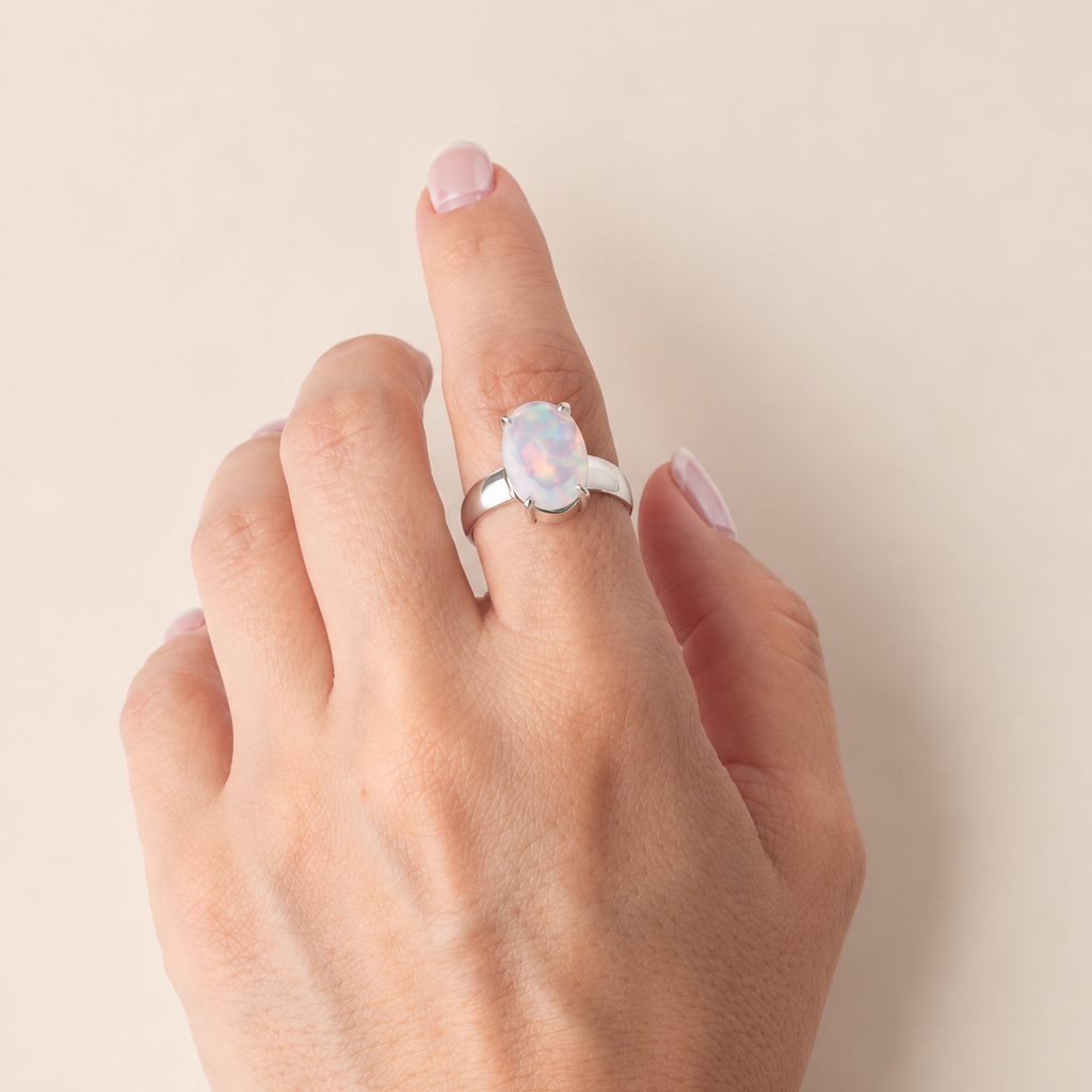 Anillo Barcelona Ópalo Etiópe