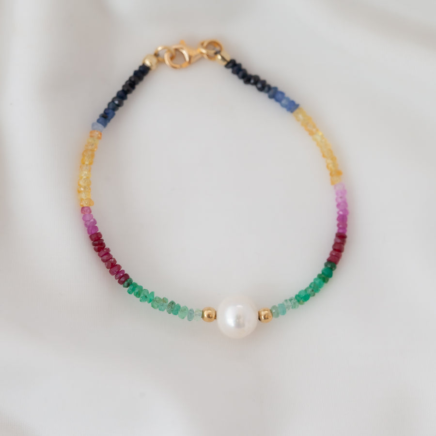 Pulsera Alessia con zafiros