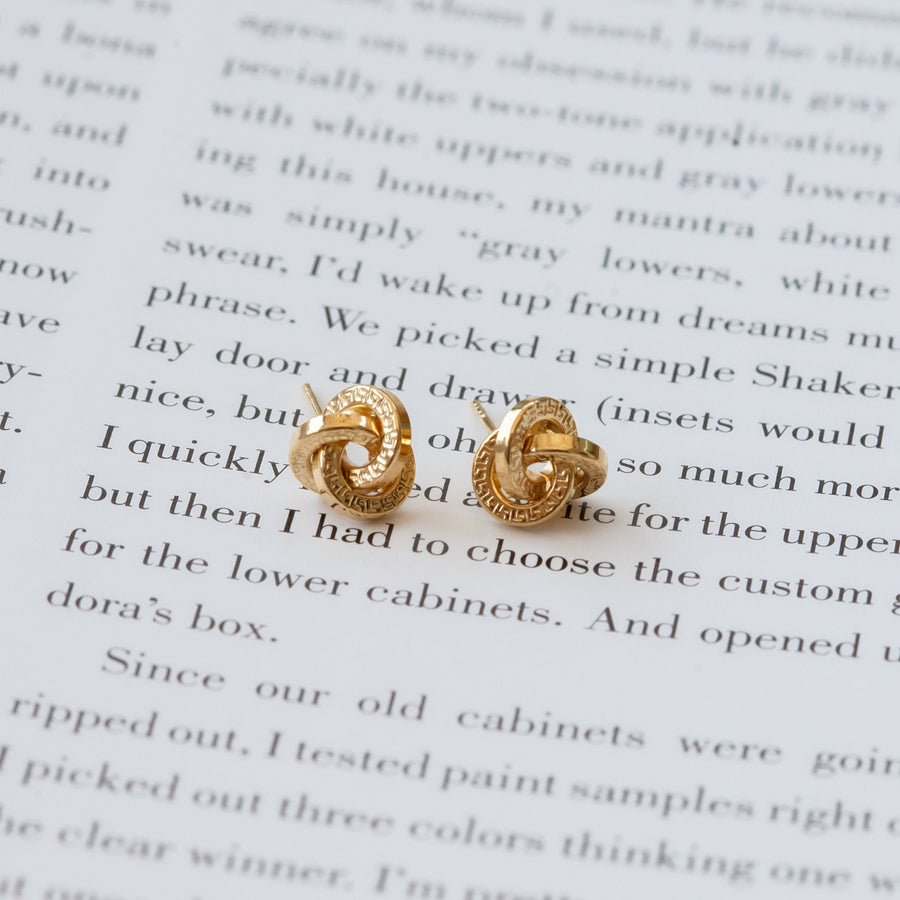 Aretes Nudo Grecia