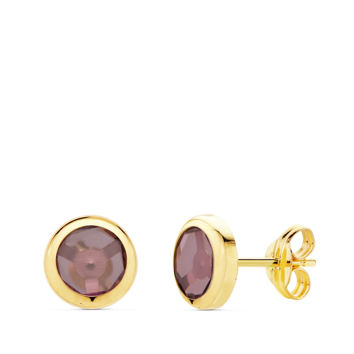Aretes Chaton Amatista