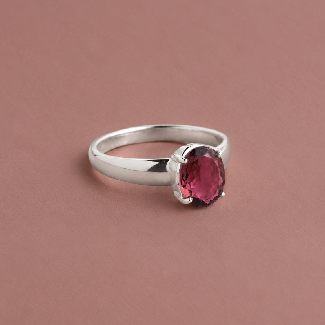 Anillo Barcelona Turmalina roja-thumbmail-3