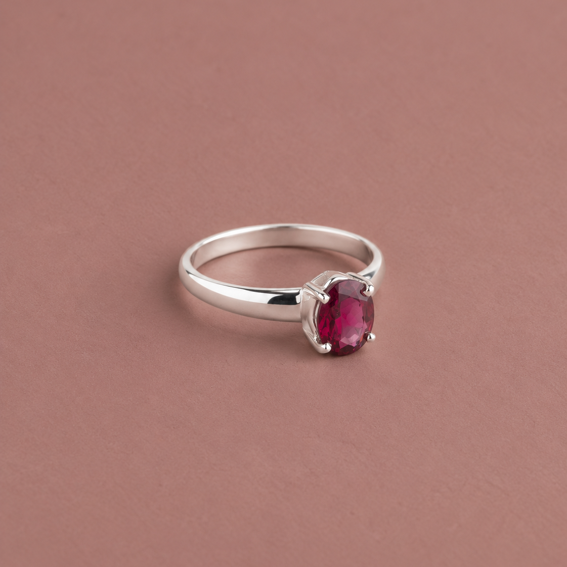 Anillo Barcelona Turmalina roja-thumbmail-3