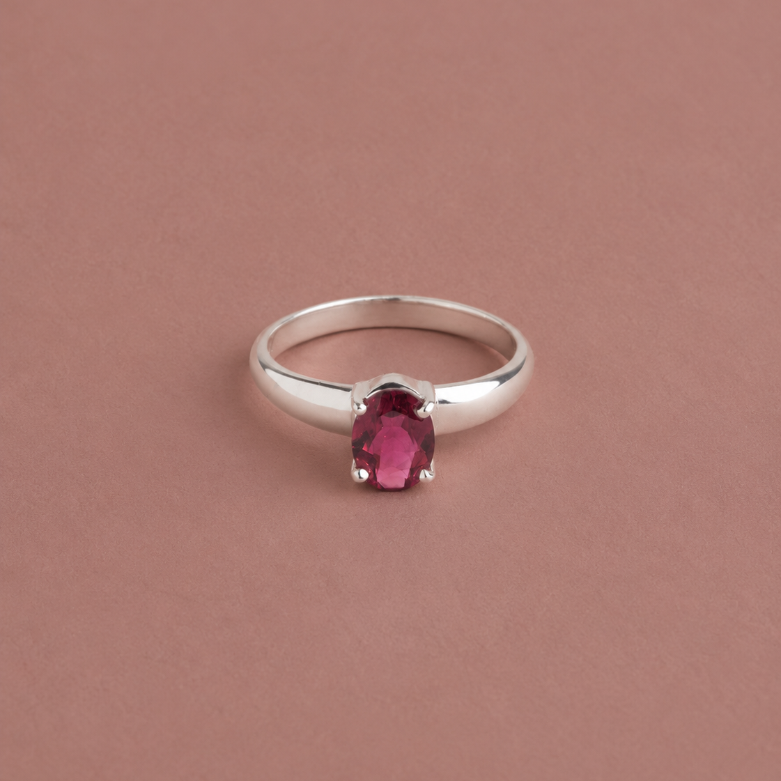 Anillo Barcelona Turmalina roja-thumbmail-1
