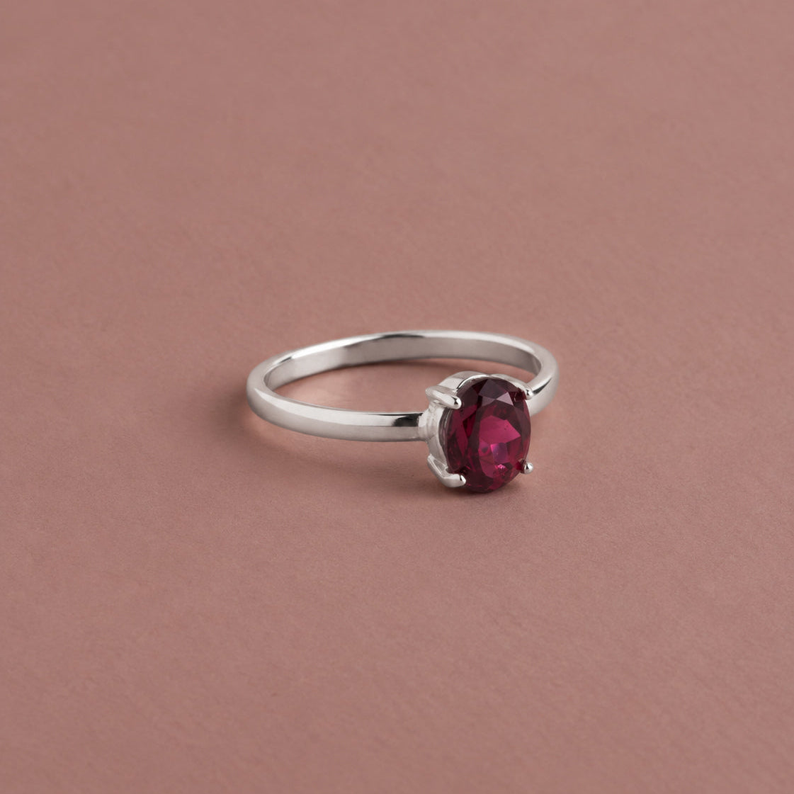 Anillo Barcelona Turmalina roja-thumbmail-3