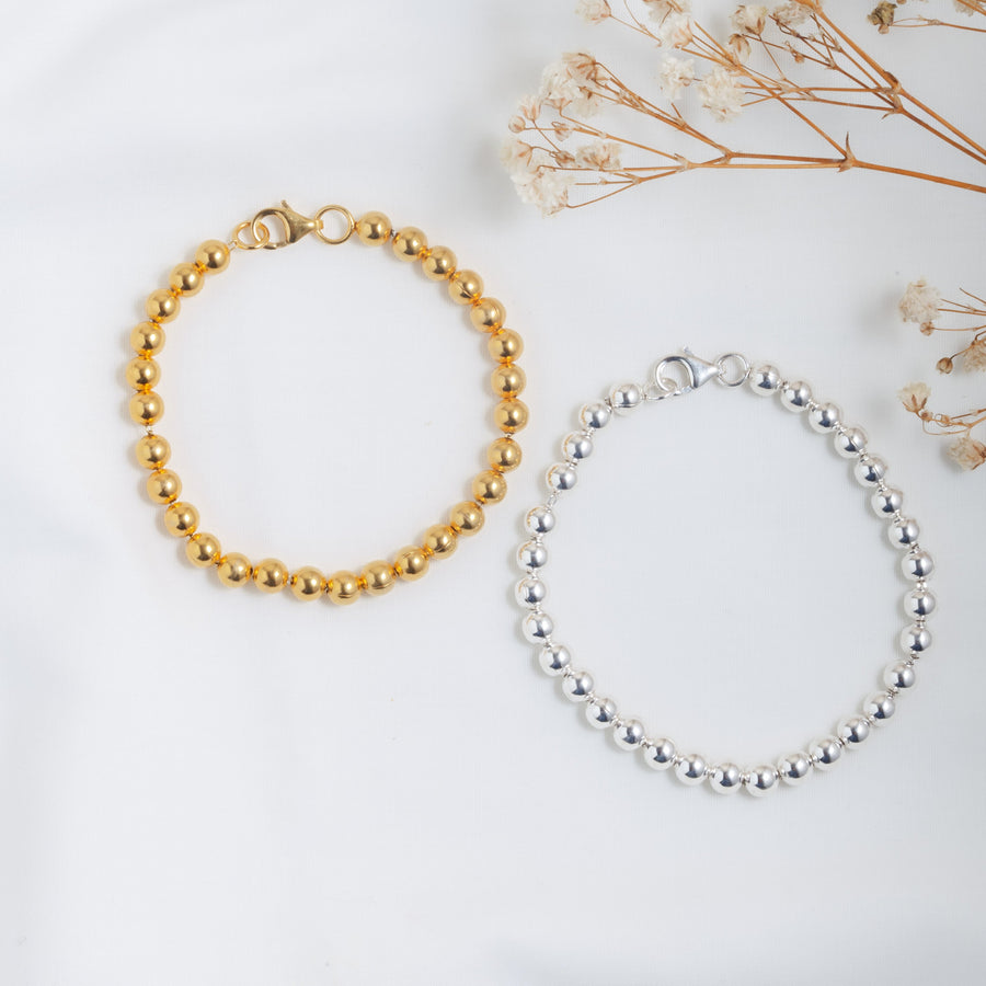 Pulsera con cuentas de 5.1mm
