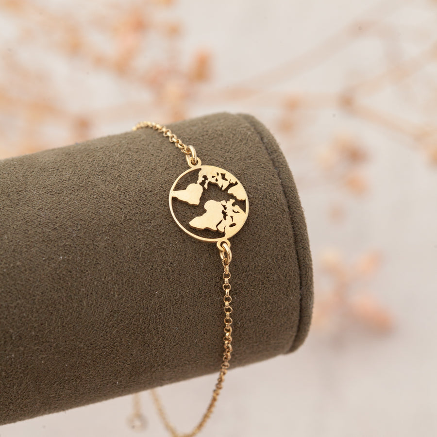 Pulsera Mundo gold