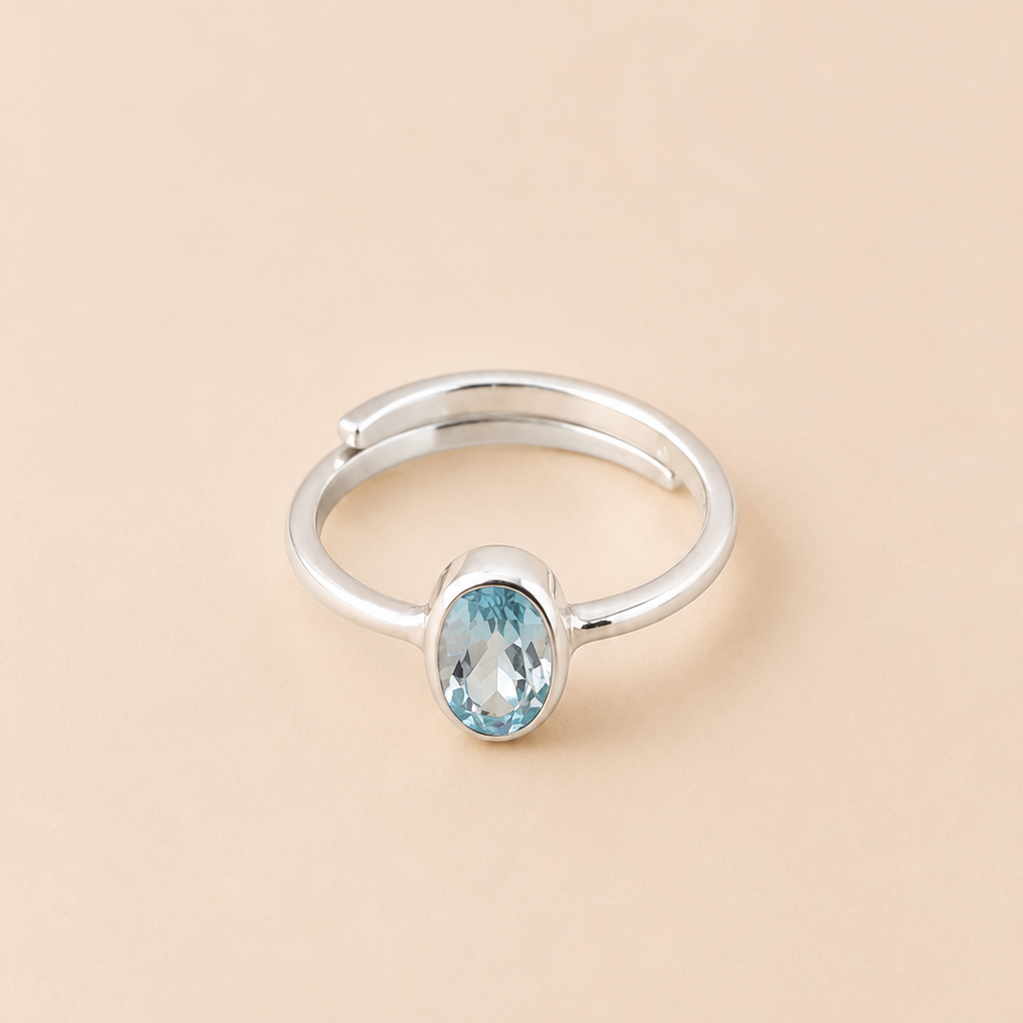 Anillo Mar regulable silver