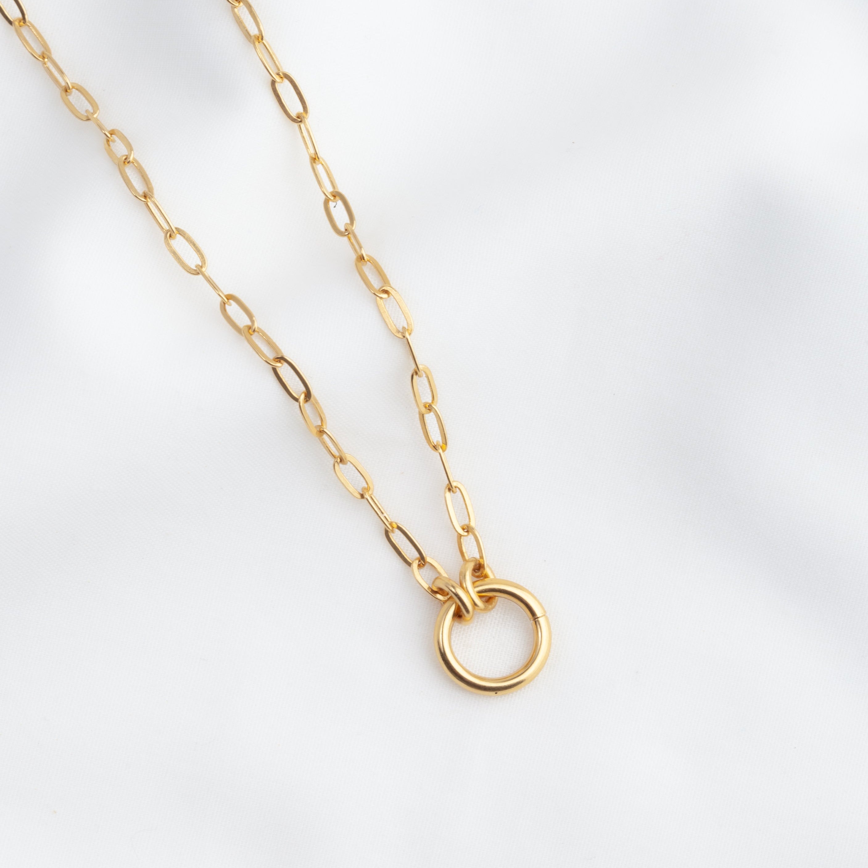 Collar Escalera con porta dijes