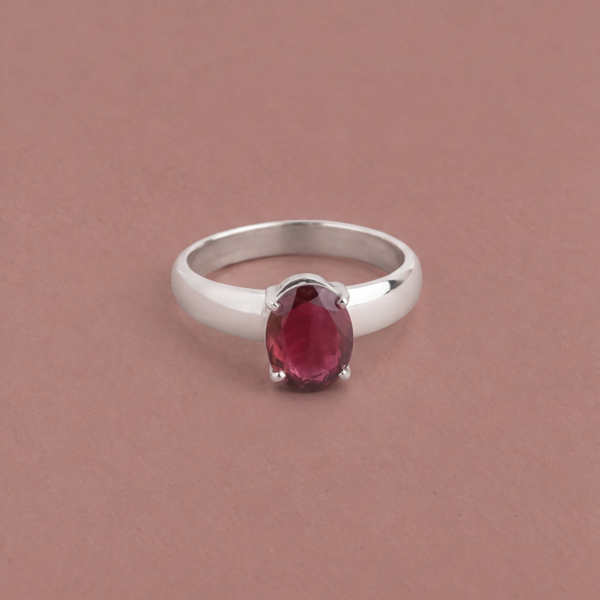 Anillo Barcelona Turmalina roja-thumbmail-1