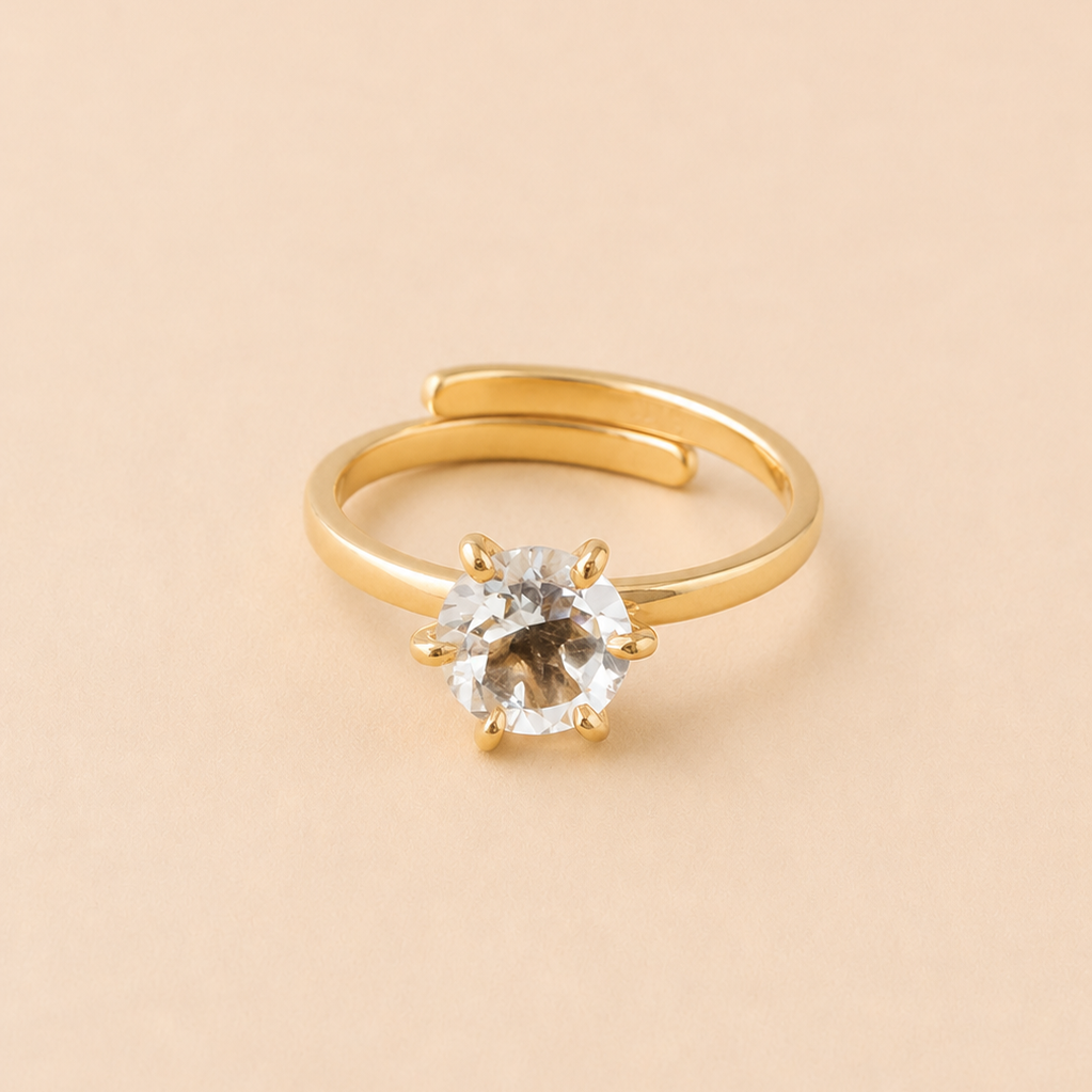 Anillo Mariana Prasiolita