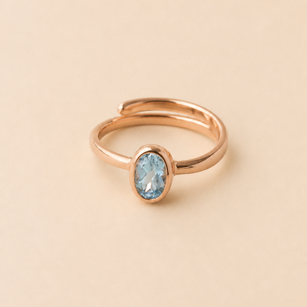Anillo Mar regulable rose gold