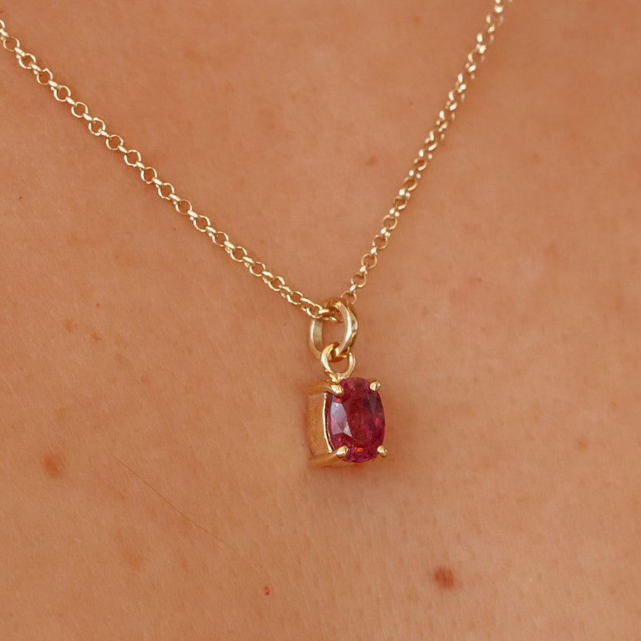 Dije Turmalina Rosa