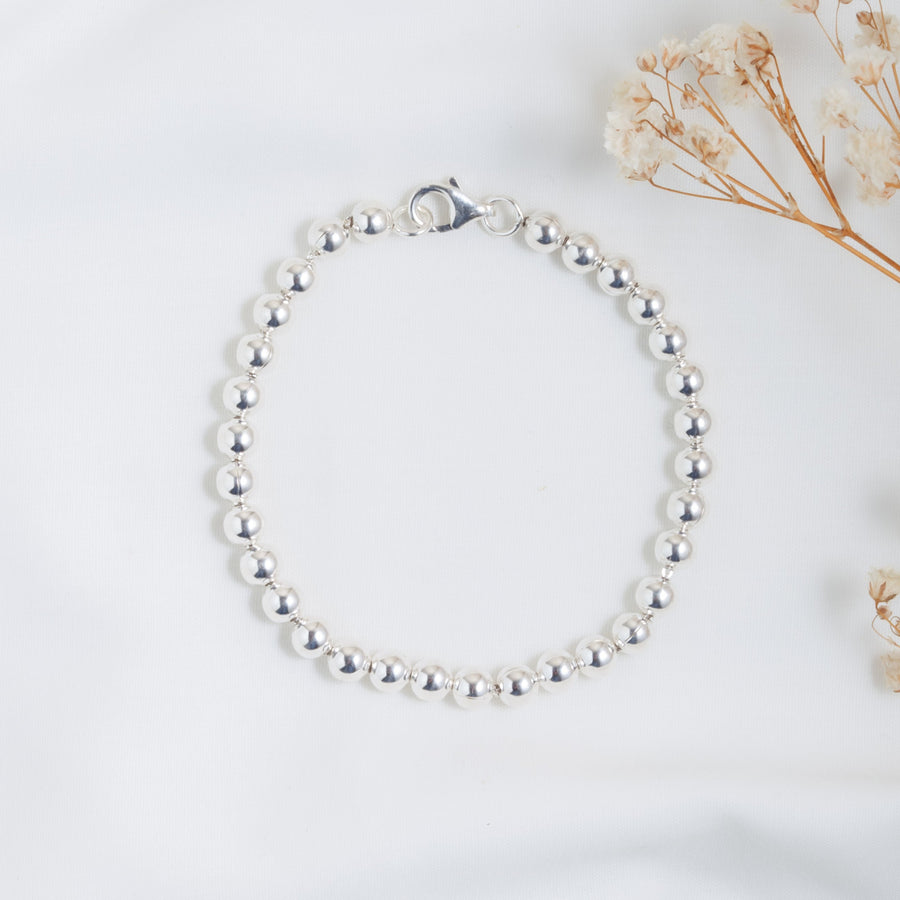 Pulsera con cuentas de 5.1mm