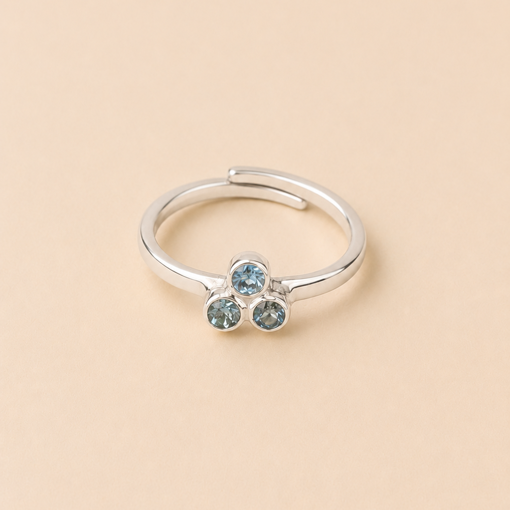 Anillo Bernice silver