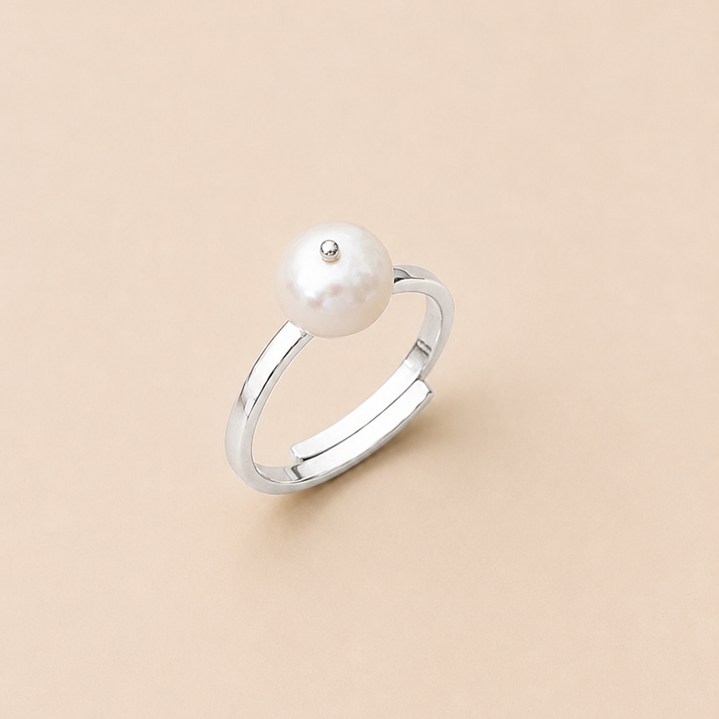 Anillo Amaia regulable con Perlas