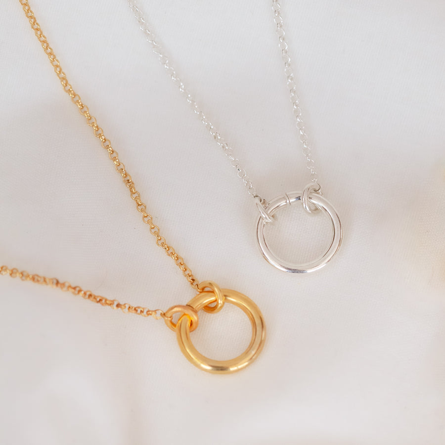 Collar Rolo con porta dijes