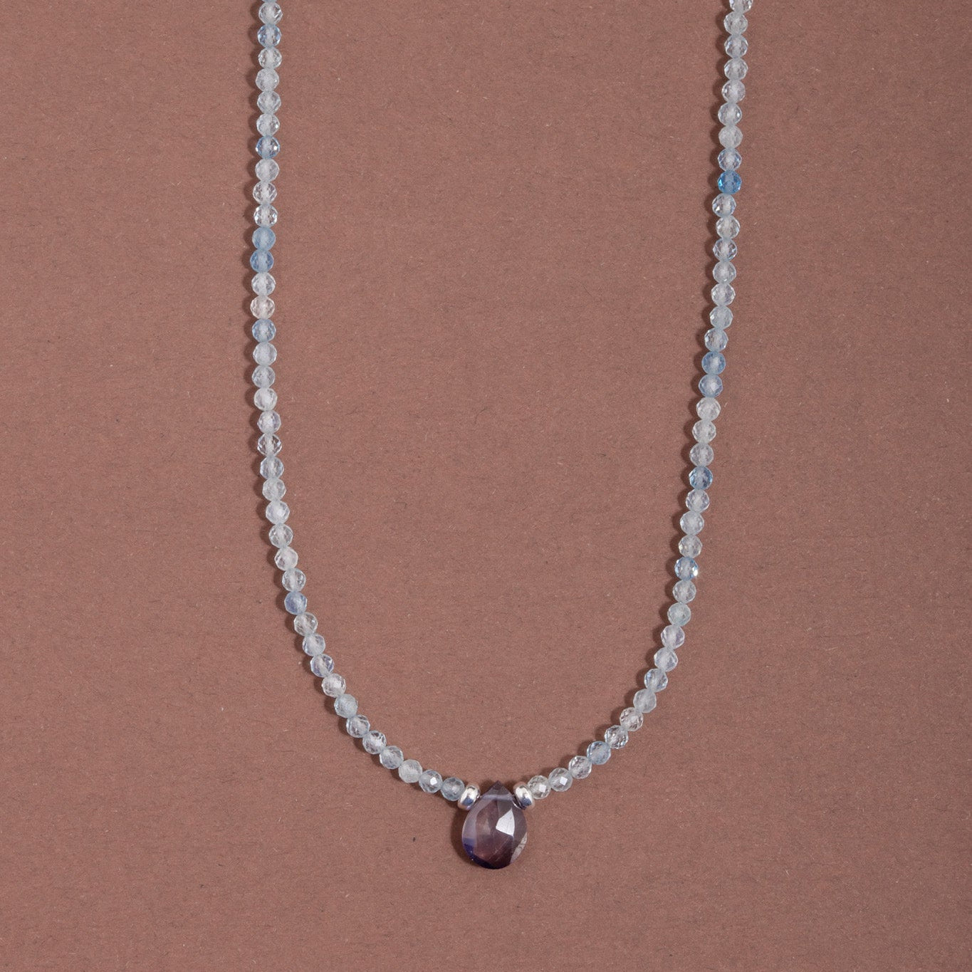 Collar Matilde Aguamarina