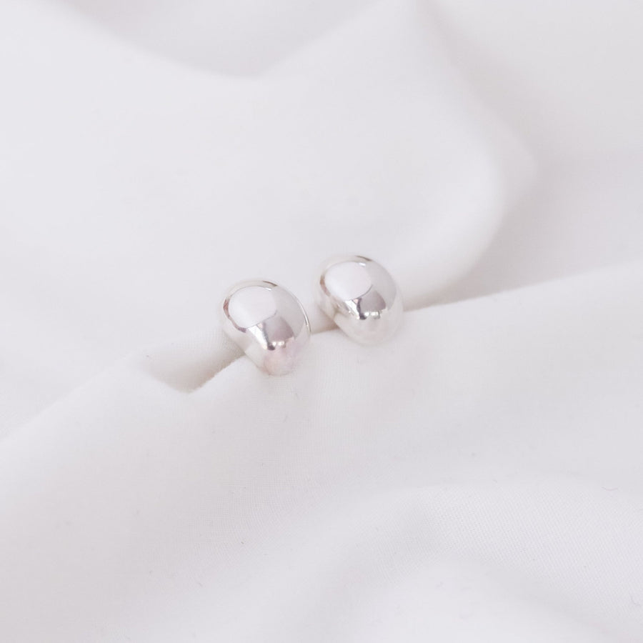 Aretes Botón minimalista