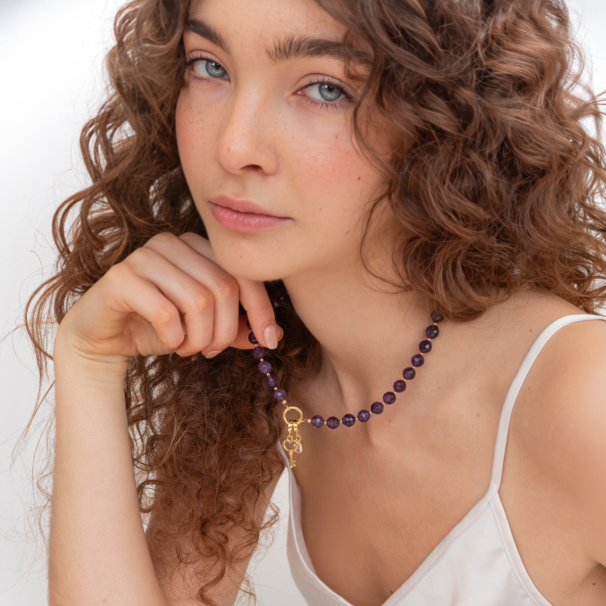 Collar Rachel Amatista
