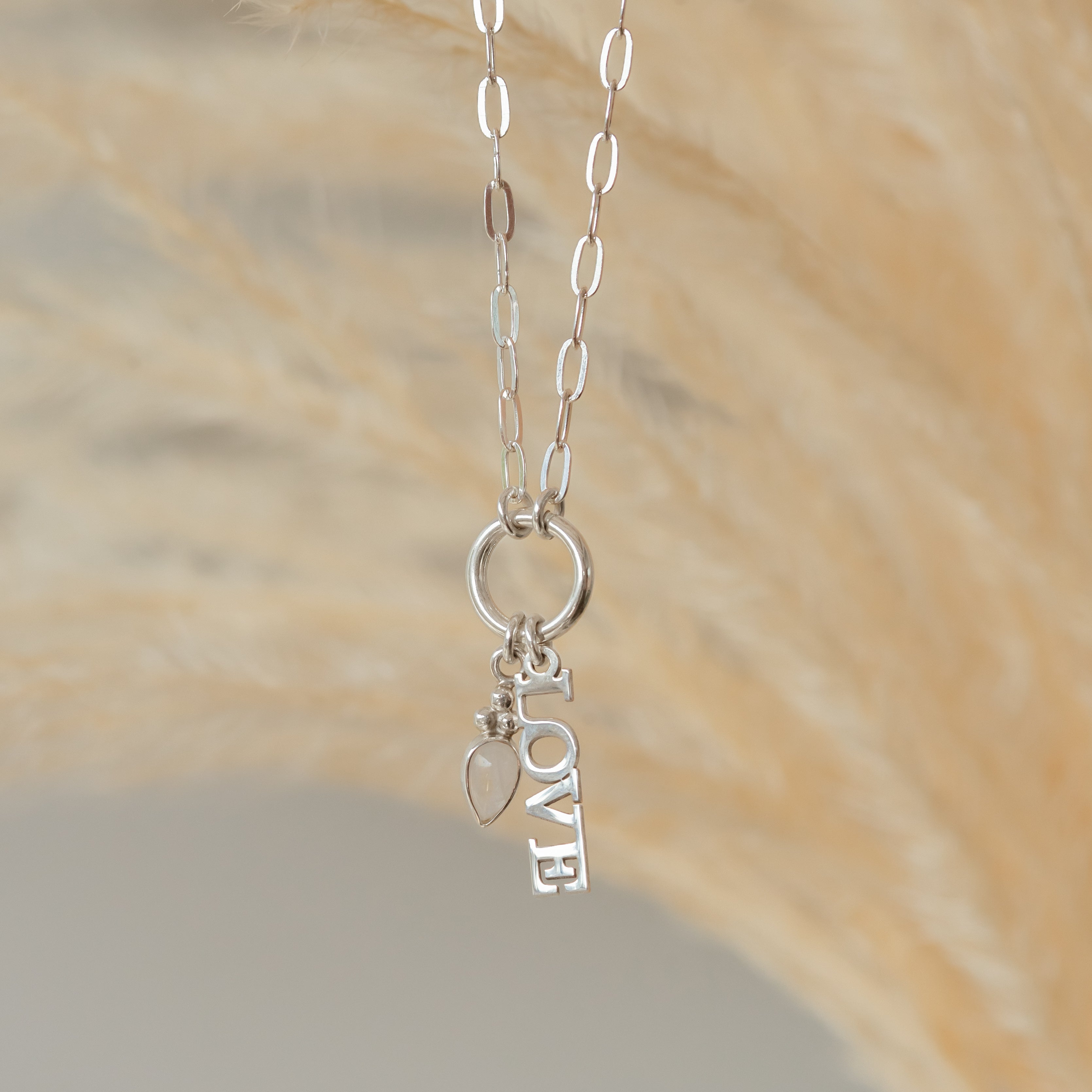 Collar Escalera con porta dijes