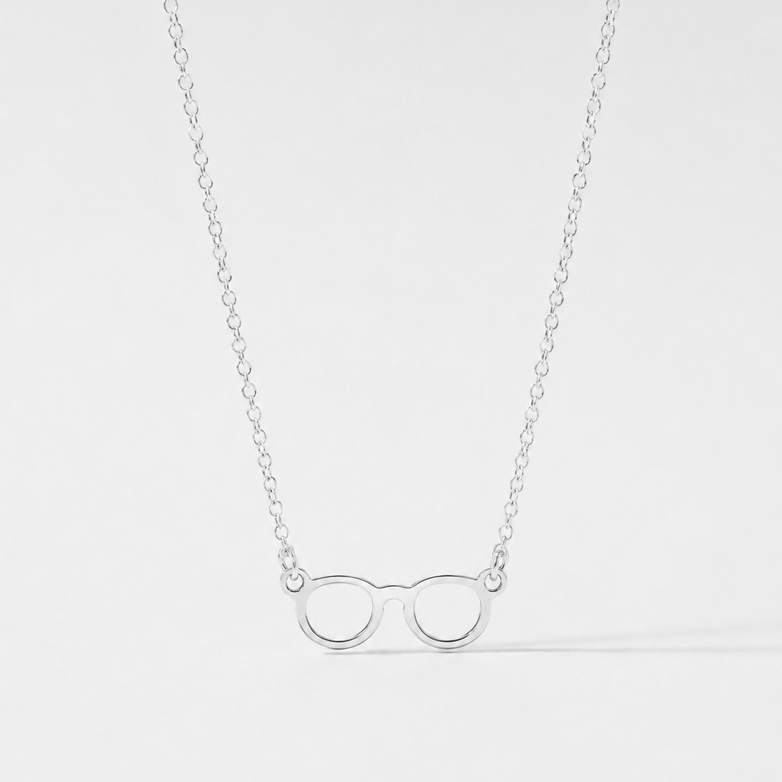 Collar Lentes silver