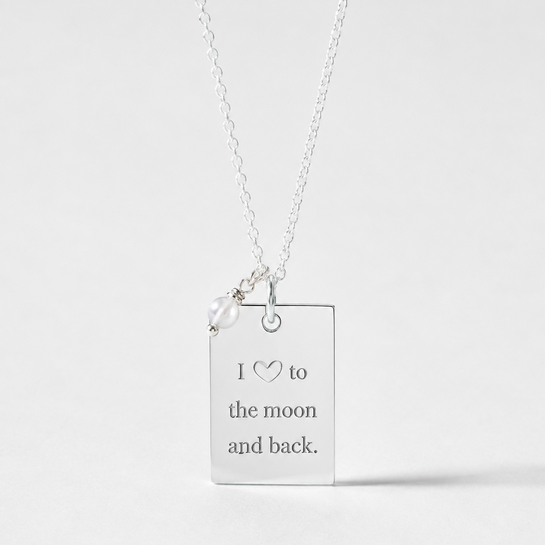 Collar I love you to the moon and back