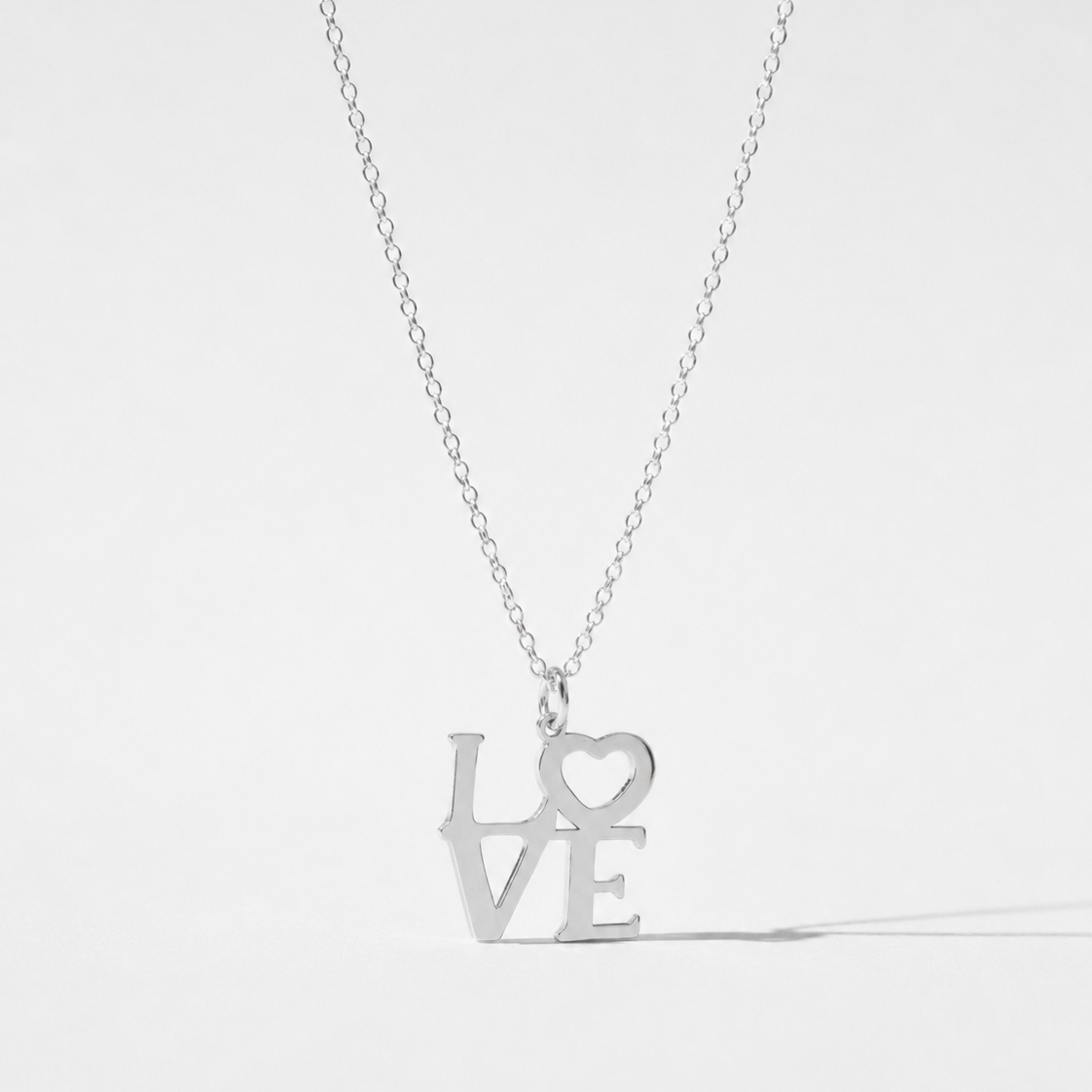 Collar Love silver