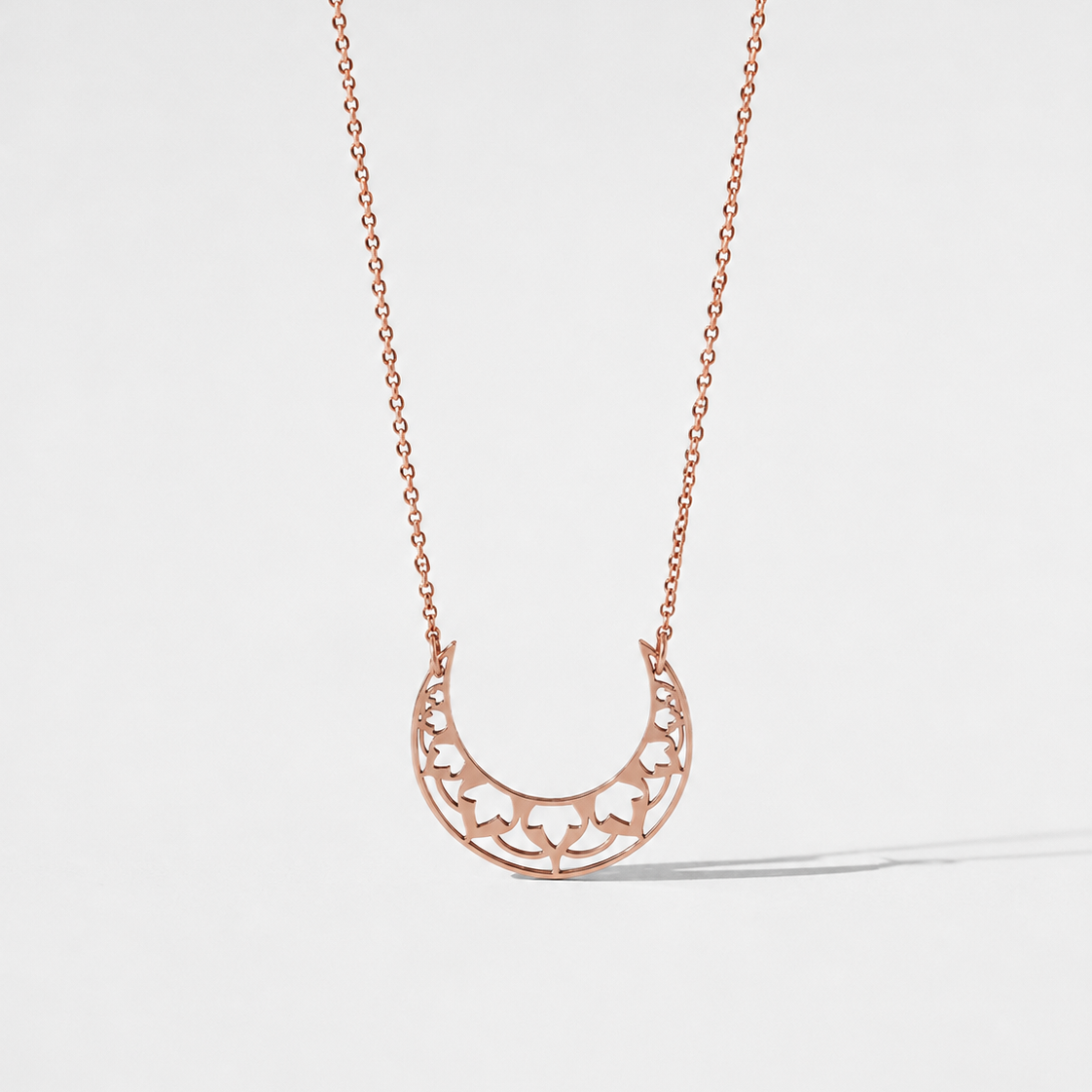 Collar Luna Fantasy rose gold