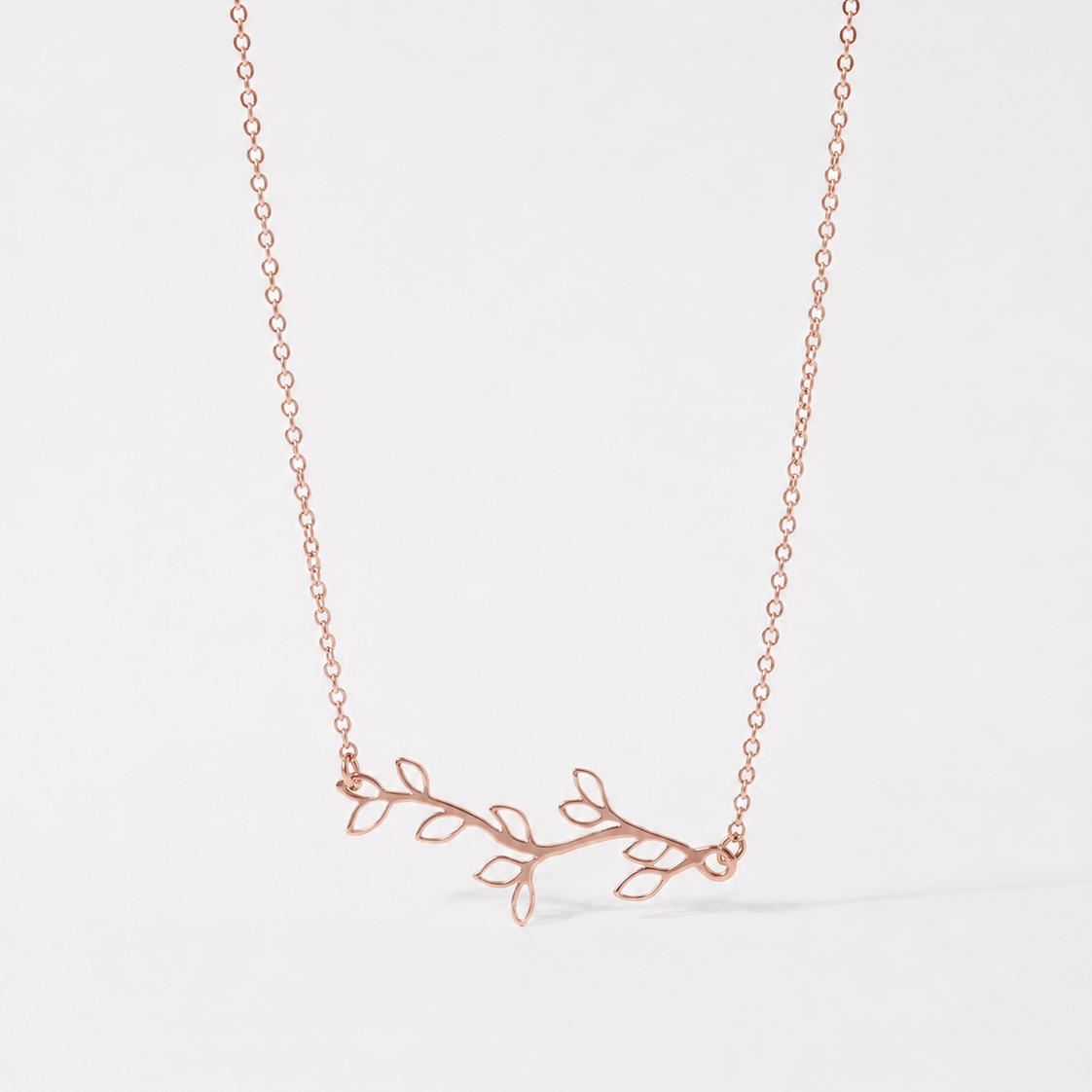 Collar Rama rose gold