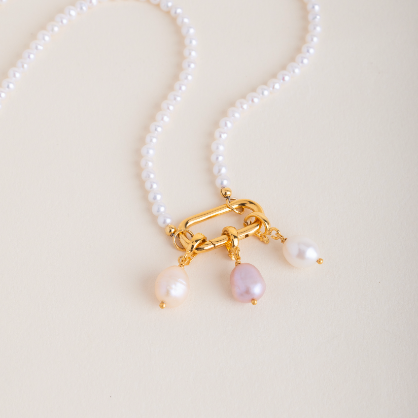 Collar Bahar Perlas