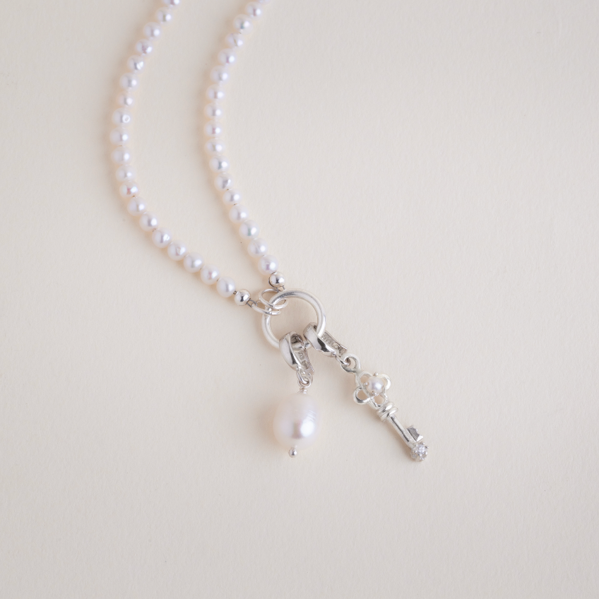 Collar Bahar Perlas