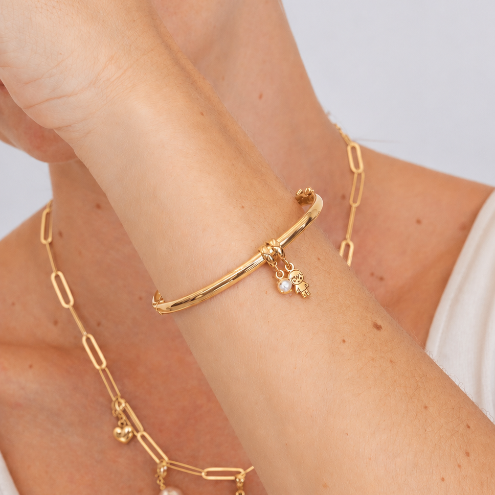 Bangle Circular gold