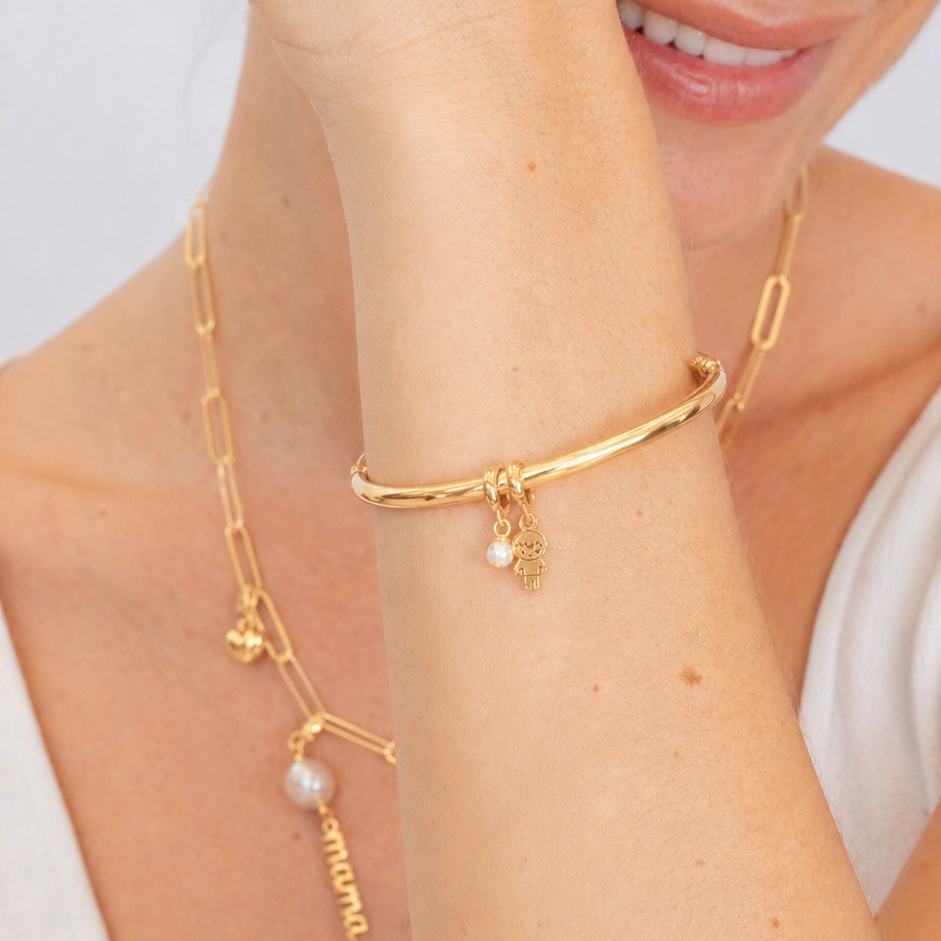 Bangle Circular gold