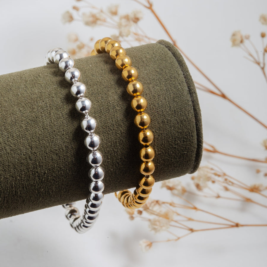 Pulsera con cuentas de 5.1mm