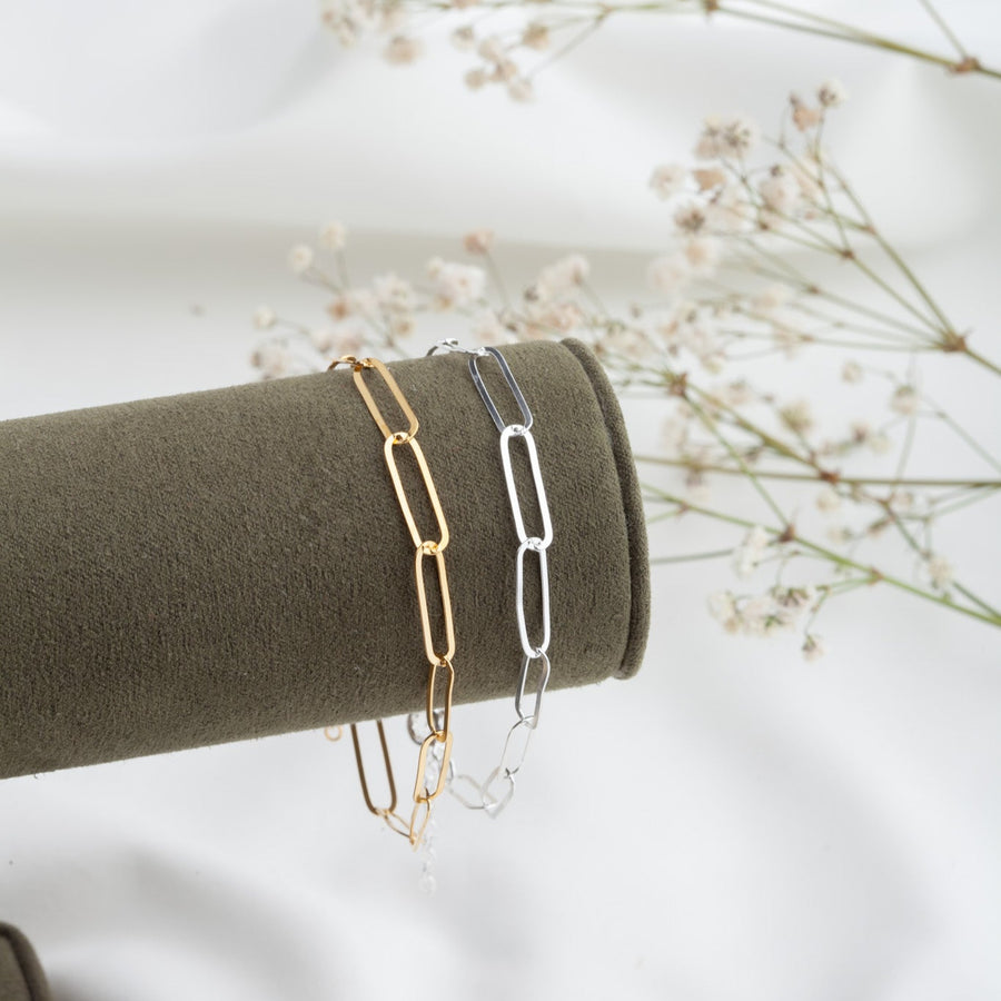 Pulsera Clip Large Plana