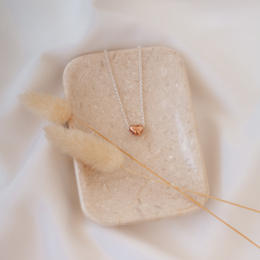 Collar Astrid rose gold
