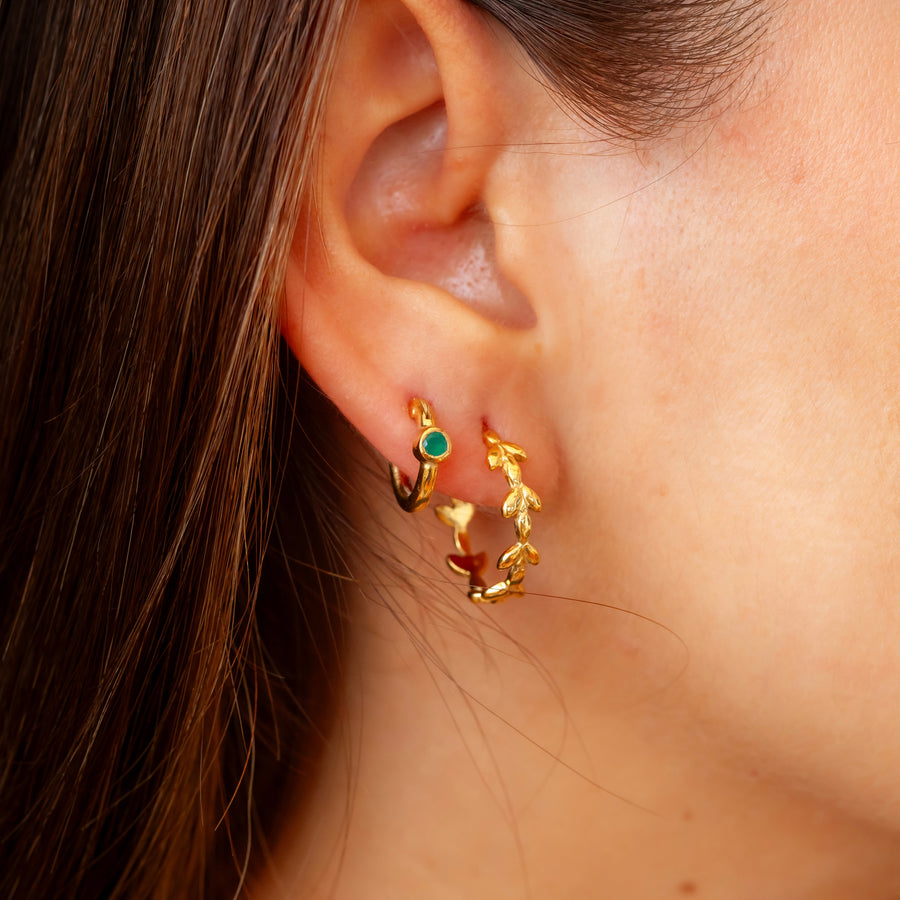 Argollas Mia con Tanzanita gold