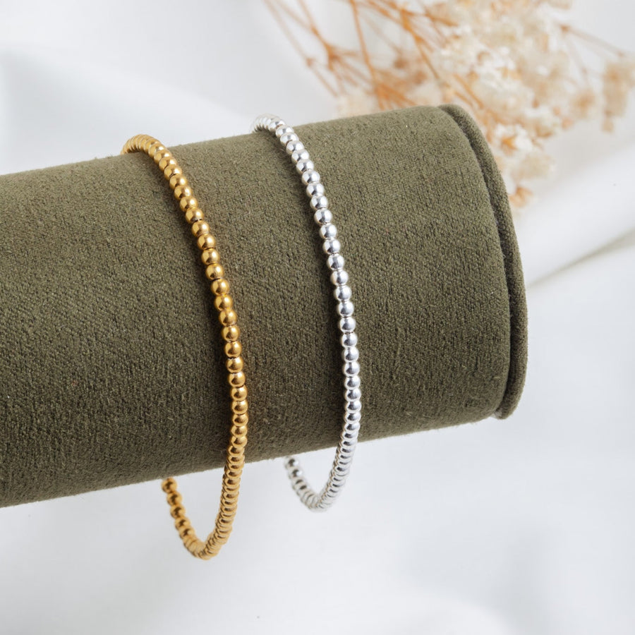 Pulsera con cuentas de 2.5mm