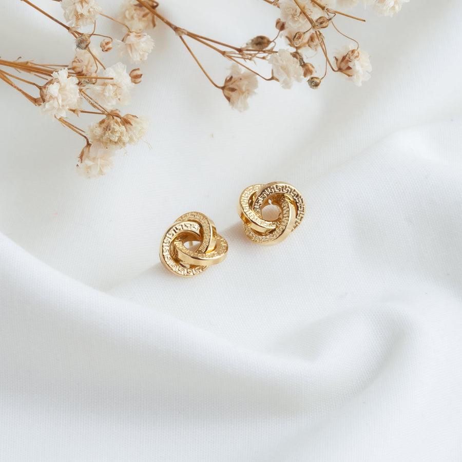 Aretes Nudo Grecia