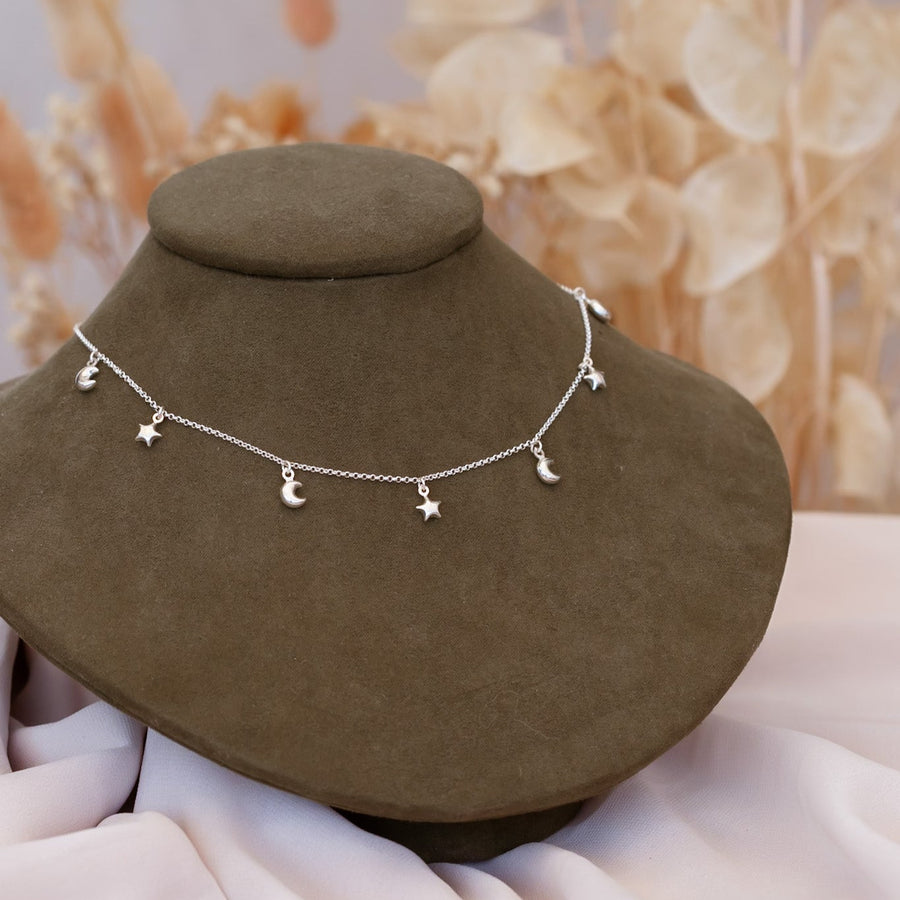 Collar Cosmo silver