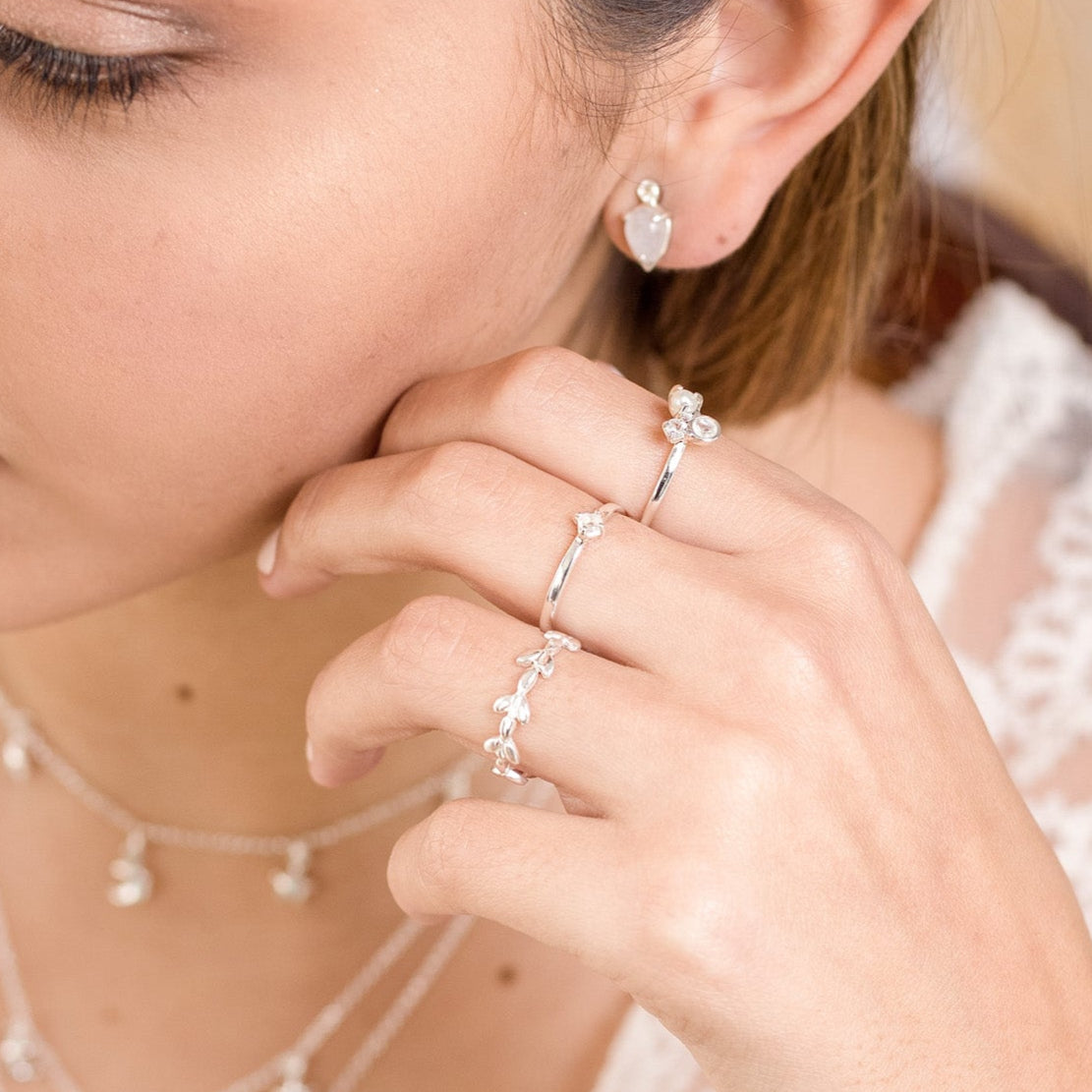 Anillo Aletheia silver