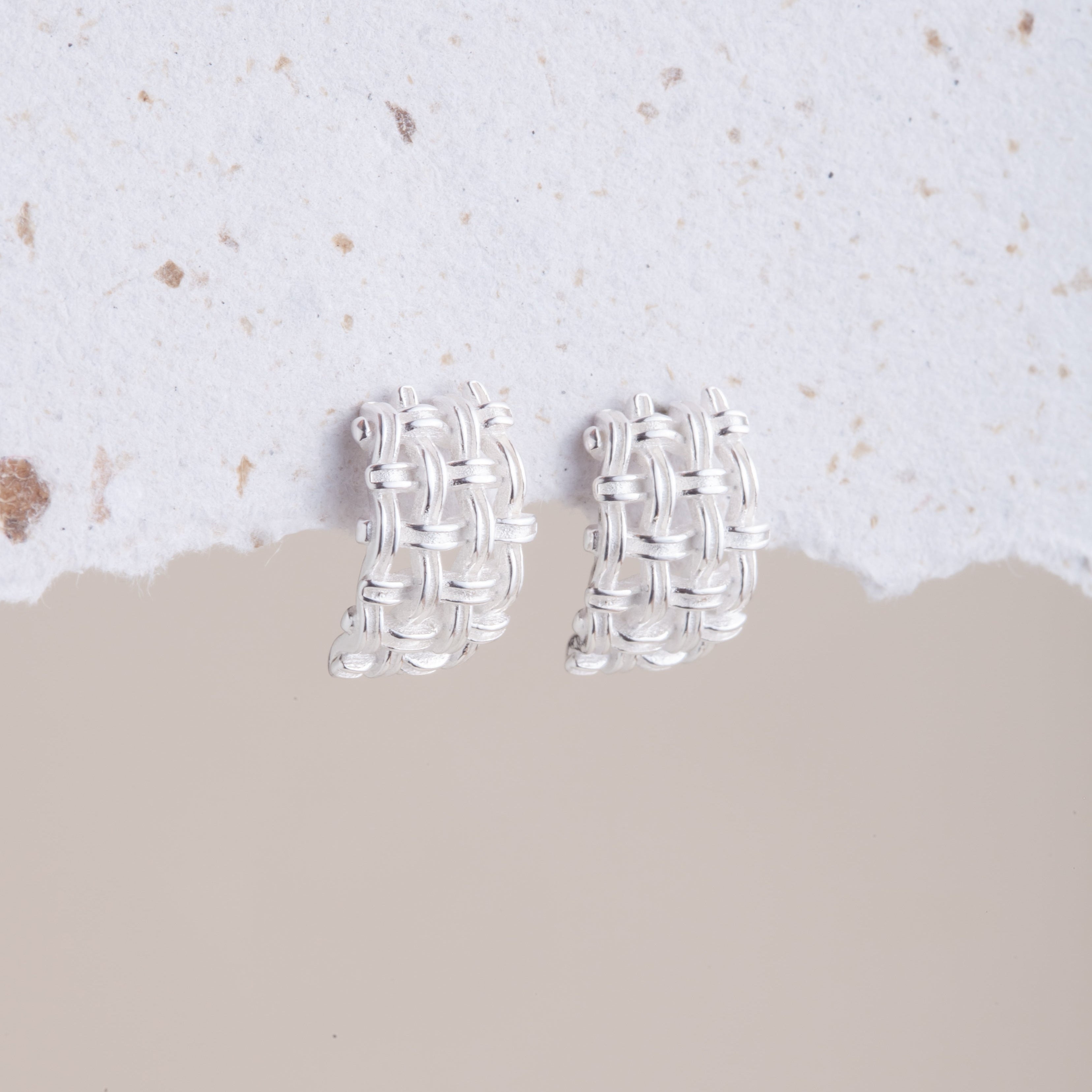 Aretes Tejidos