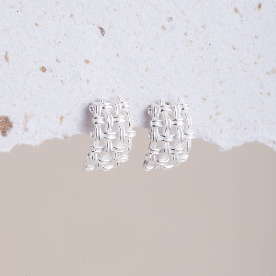 Aretes Tejidos