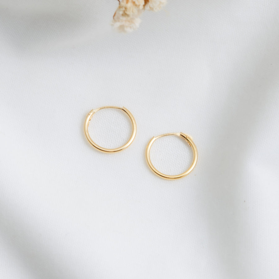 Argollas lisas 10mm
