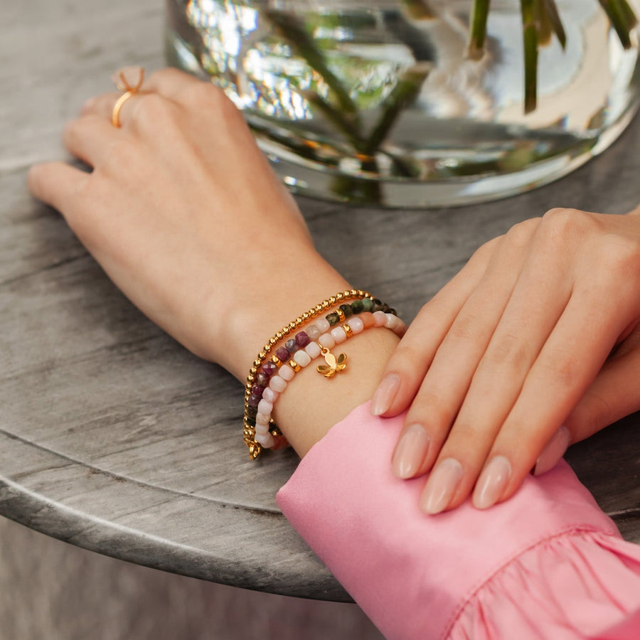 Pulsera Iris Turmalinas gold