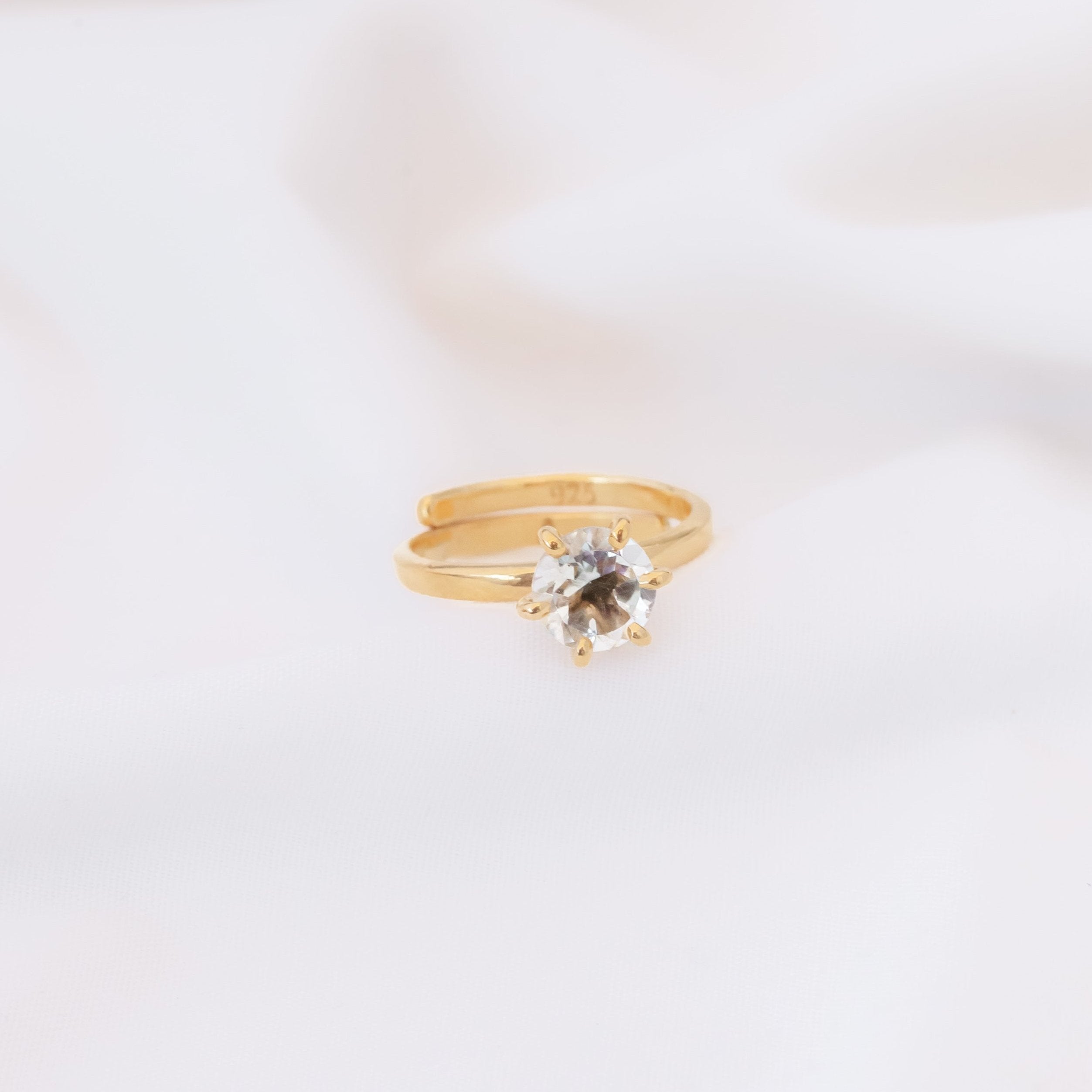 Anillo Mariana Prasiolita