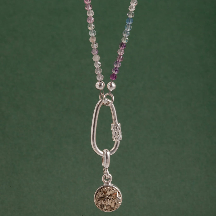 Collar Bahar con Fluorita