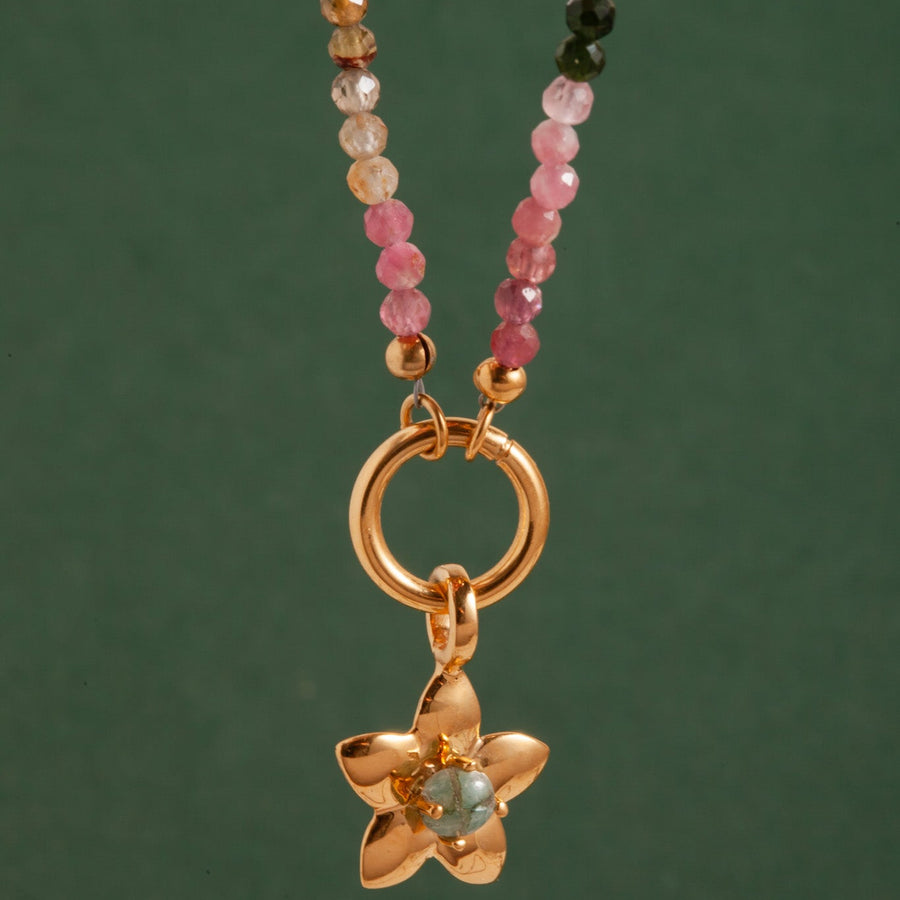 Collar Bahar con Turmalina