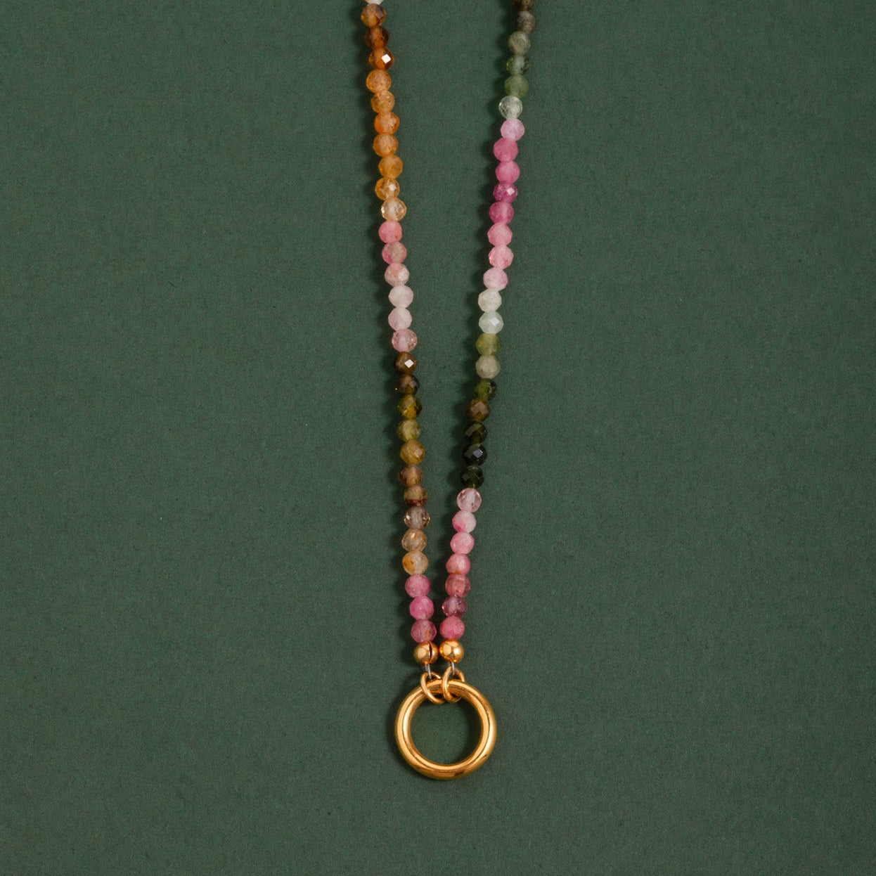 Collar Bahar con Turmalina