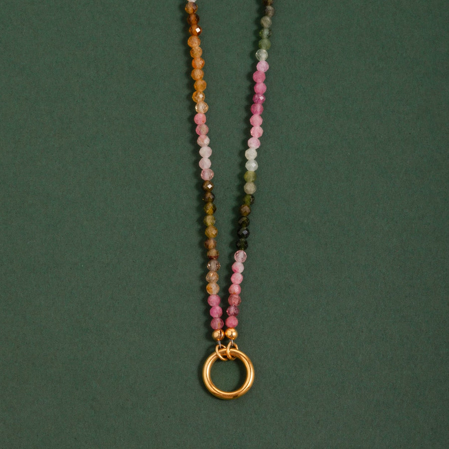 Collar Bahar con Turmalina